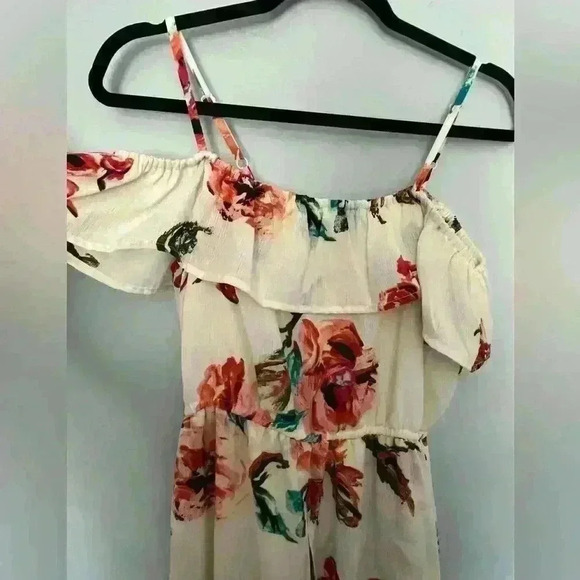 Love Reign Floral Romper Dress Size Small - Picture 5 of 7